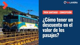 Tren Nocturno Santiago - Concepción: ¿Cómo tener un descuento en los pasajes y cuándo se detendrá en Yumbel?