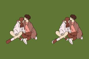 Test Visual: ¿Dónde están las 4 diferencias entre las parejas?
