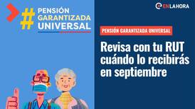 Pensión Garantizada Universal (PGU): Revisa con tu RUT cuándo la recibirás el aporte en septiembre