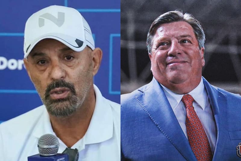 Marco Antonio Figueroa y Miguel Herrera.