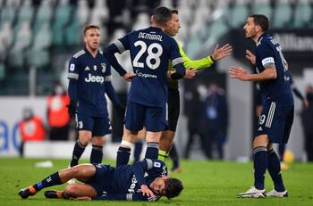 Juventus sufrió baja clave para clásico ante Inter Milán