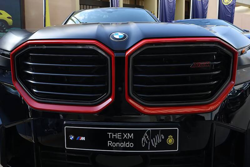 Cristiano Ronaldo y su nuevo BMW / instagram @bmwm