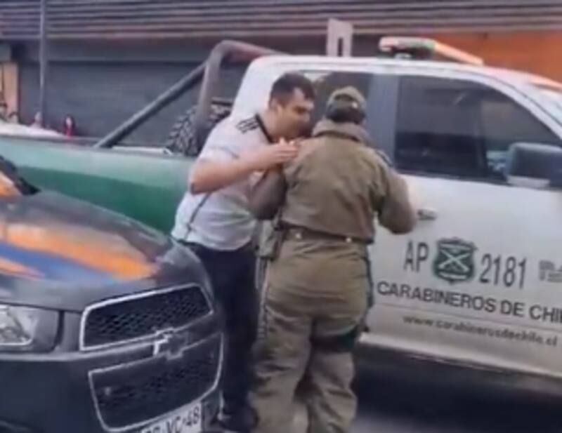 Carabinero recibió sumario por subirse a una patrulla en estado de ebriedad.