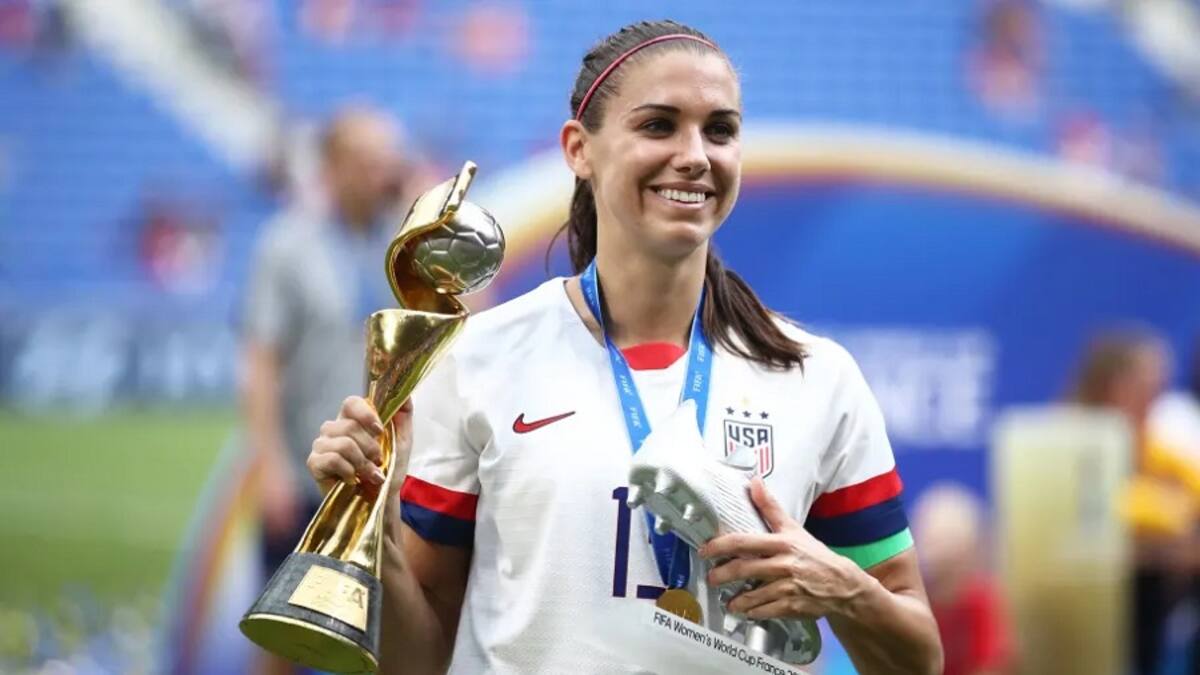 Alex Morgan sorprendió a todos entrenando con 7 meses de embarazo