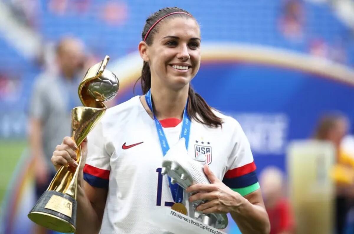 Alex Morgan sorprendió a todos entrenando con 7 meses de embarazo