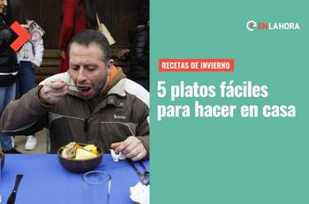 De la cazuela a los porotos: 5 recetas de invierno fáciles y rápidas de preparar en casa