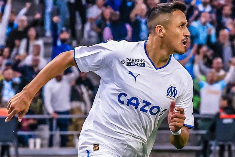 Alexis Sánchez será titular esta tarde en la visita del Olympique de Marsella versus Lille. (Foto: @olympiquedemarsella)