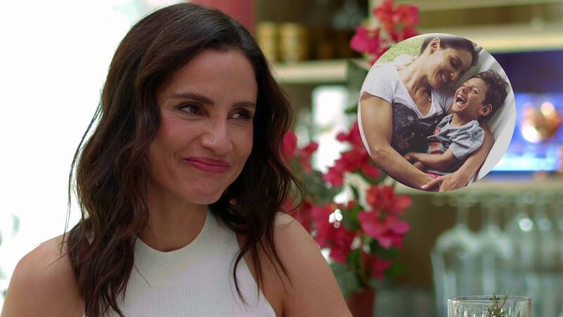 junto a Matteo, quien falleció a los 6 años.