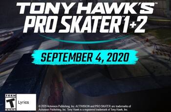 Confirman el regreso de Tony Hawk´s en septiembre