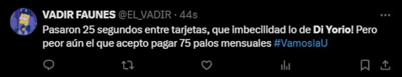 arremeten contra Lucas Di Yorio.