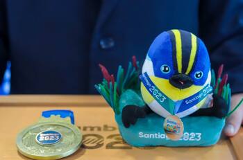 VIDEO | Integrante de Chancho en Piedra creó la música para la entrega de medallas en Santiago 2023