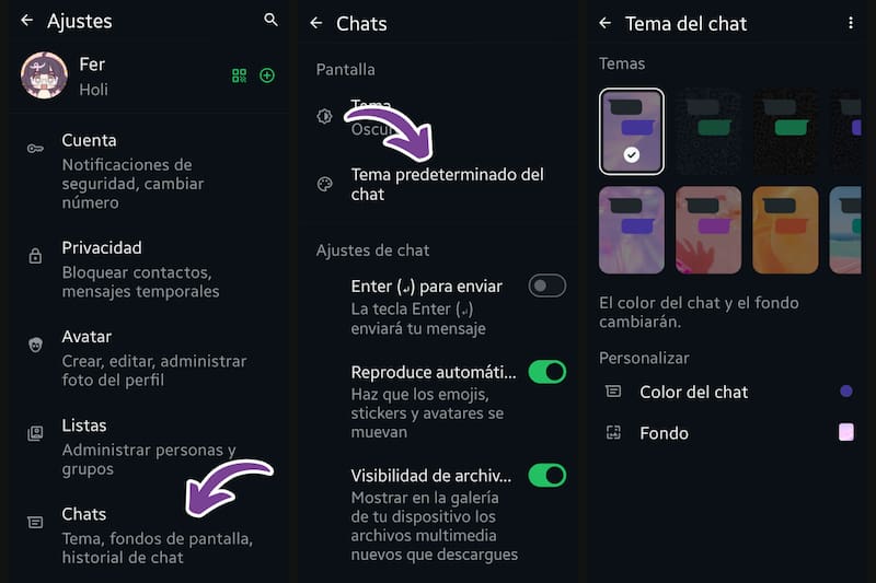 Basta con seguir estos pasos para activar la función.
