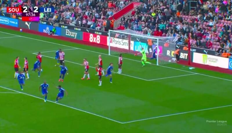 le aguó la fiesta al Southampton de Brereton.