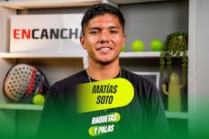Matías Soto en Raquetas y Palas