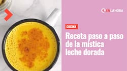 Receta de leche dorada: Aprende cómo hacer la golden milk paso a paso en tu propia casa