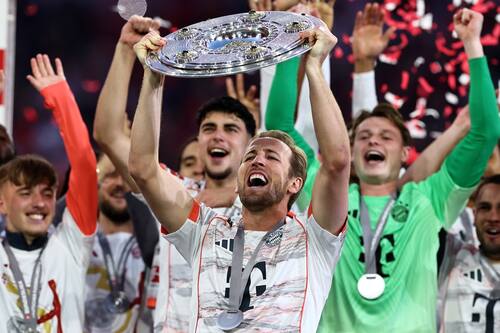 Se acabó la espera: así levantó Harry Kane la Bundesliga con el Bayern Múnich