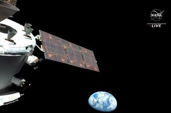 VIDEO | Increíble: Así se ve la Tierra desde la cápsula Orión que viaja en dirección a la Luna