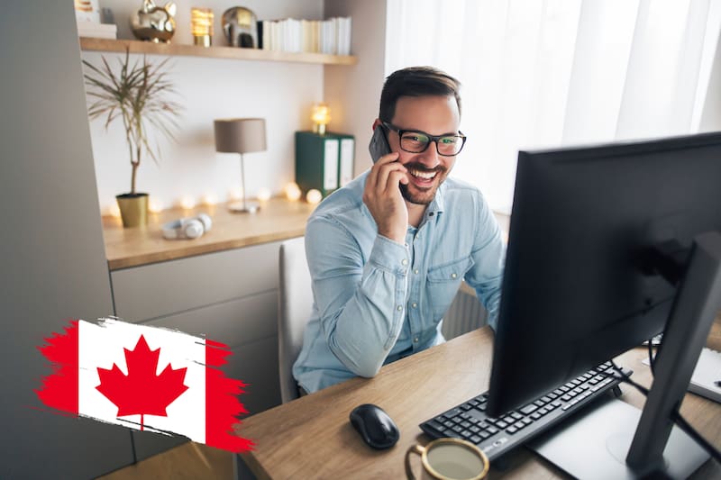 Conoce cuáles son los empleos remotos que tiene disponible Canadá.