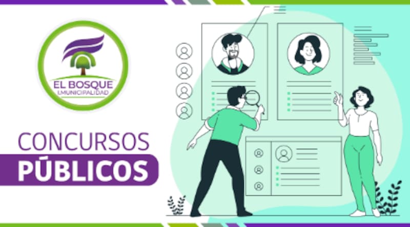 Revisa los concursos públicos de la Municipalidad de El Bosque.