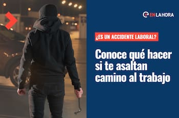 Si soy víctima de un asalto camino a mi trabajo, ¿cuenta cómo accidente laboral?