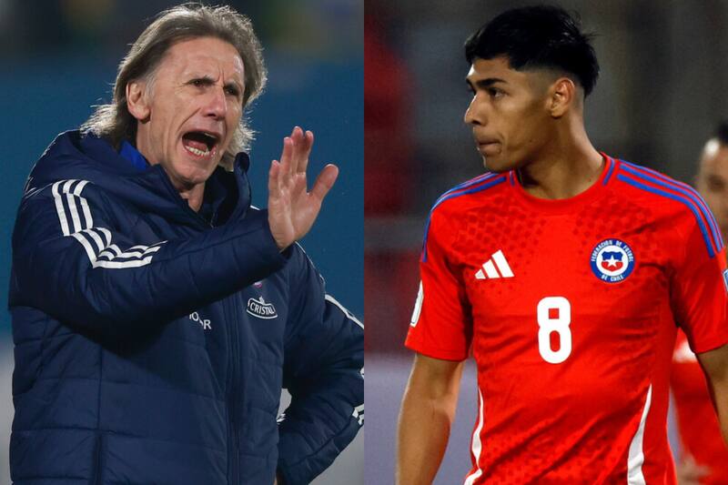 Ricardo Gareca le puso tarea a Darío Osorio.