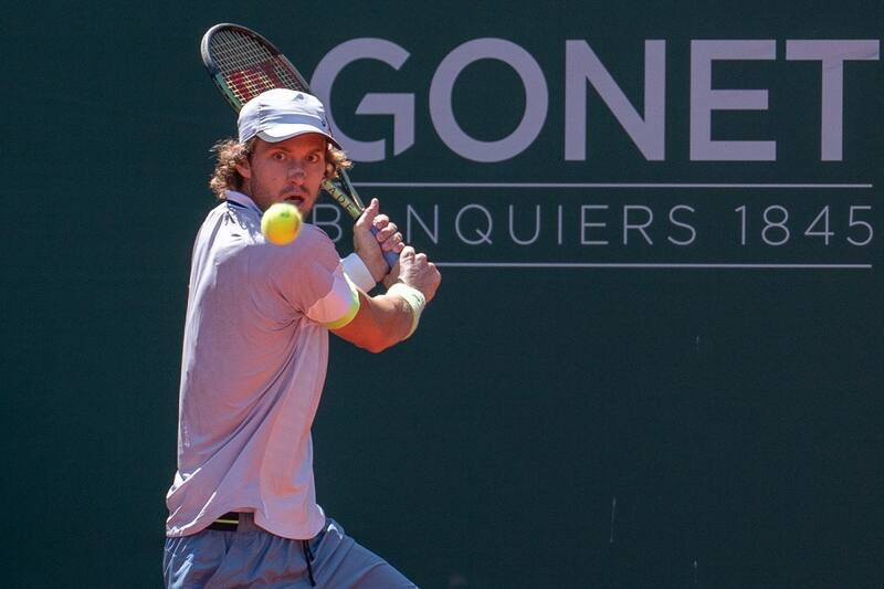 Nicolás Jarry en el ATP de Ginebra