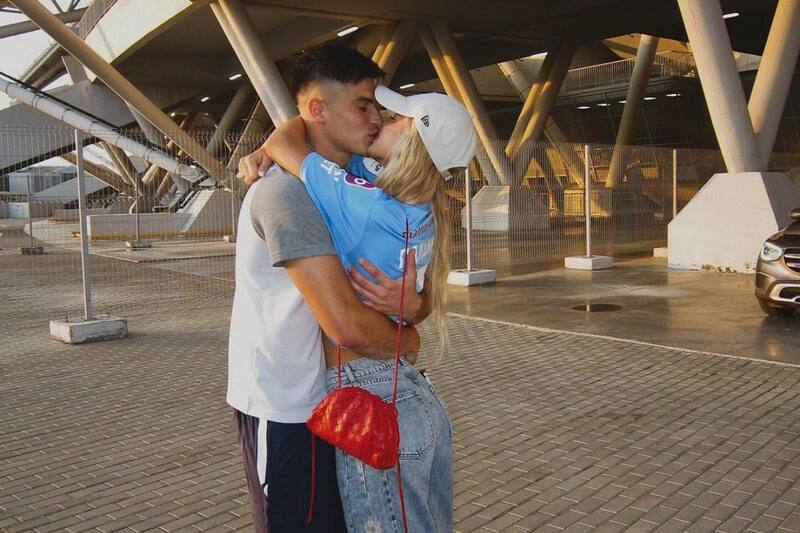 vive días felices en Rusia, con un destacado presente deportivo y muy bien acompañado. Foto: Instagram Giovanna Goglino.