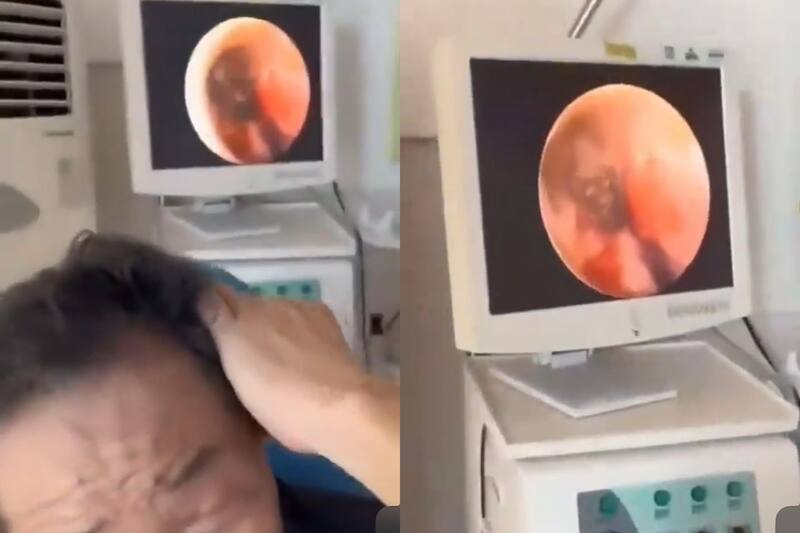 El clip generó inmediatos comentarios. Captura de video.