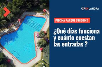 Piscina gratuita del Parque O'Higgins: ¿Qué días funciona, en qué horario y cómo acceder?