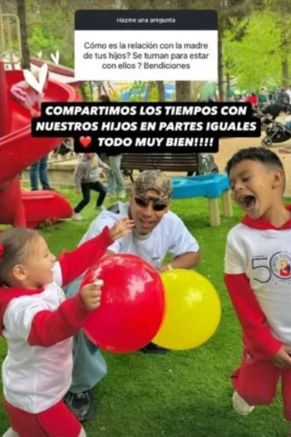 Raúl Peralta habló de la buena dinámica familiar con Lisandra Silva.