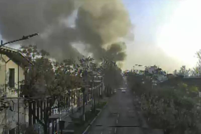 Un segundo siniestro se registró este 10 de julio en Santiago.
Créditos: X TTI Santiago.