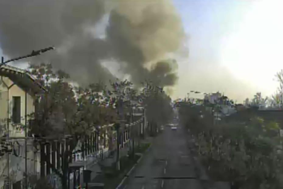Un segundo siniestro se registró este 10 de julio en Santiago.
Créditos: X TTI Santiago.