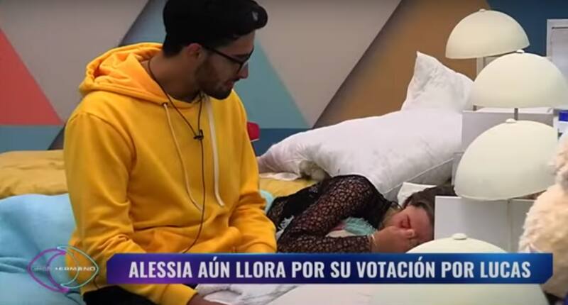Alessia Traverso tuvo un viernes difícil debido a Raimundo Cerda, quien le sigue sacando en cara que votó por Lucas Crespo para que regresara a la casa.
