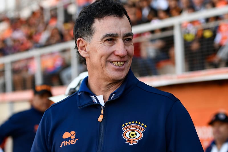 El DT de Cobreloa. Foto: Agencia Aton.