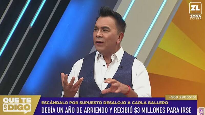 Revelaron nuevo escándalo de Carla Ballero. Créditos: Captura Zona Latina