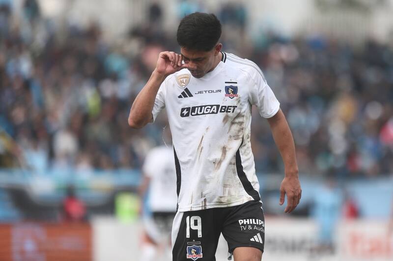 El delantero uruguayo no será parte de la citación de Colo Colo para enfrentar a Unión Española. Foto: Agencia ATON.