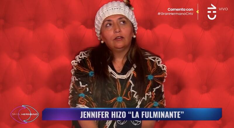 Jennifer Galvarini realizó la nominación fulminante. Foto: CHV.