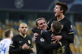 Barcelona aplastó al Dynamo de Kiev en Ucrania tras golearlo por 4 a 0 en Champions