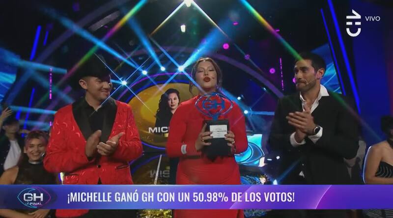 es la flamante ganadora de la segunda temporada de "Gran Hermano" Chile.