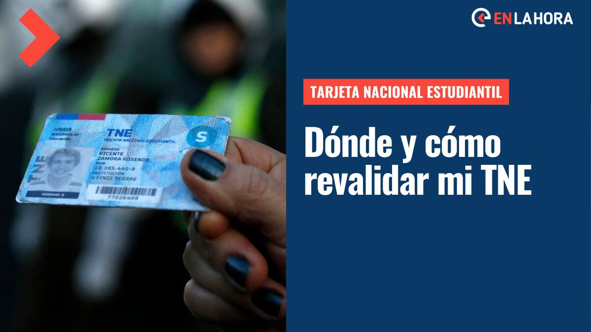 Revalidación TNE: Revisa cómo y dónde revalidar tu pase escolar antes del 1 de junio