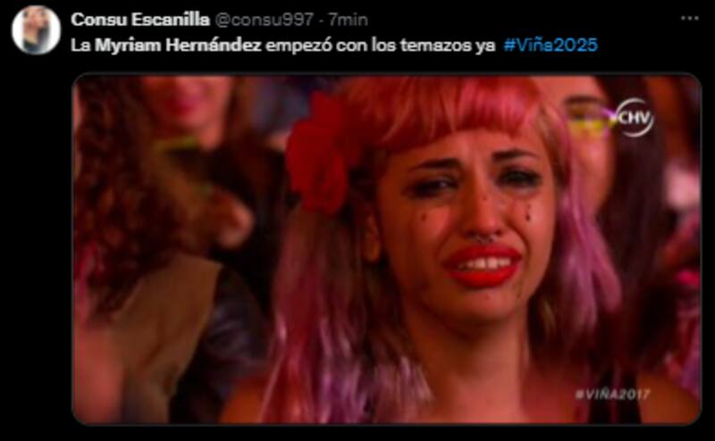 Los memes que dejó la presentación de Myriam Hernández.