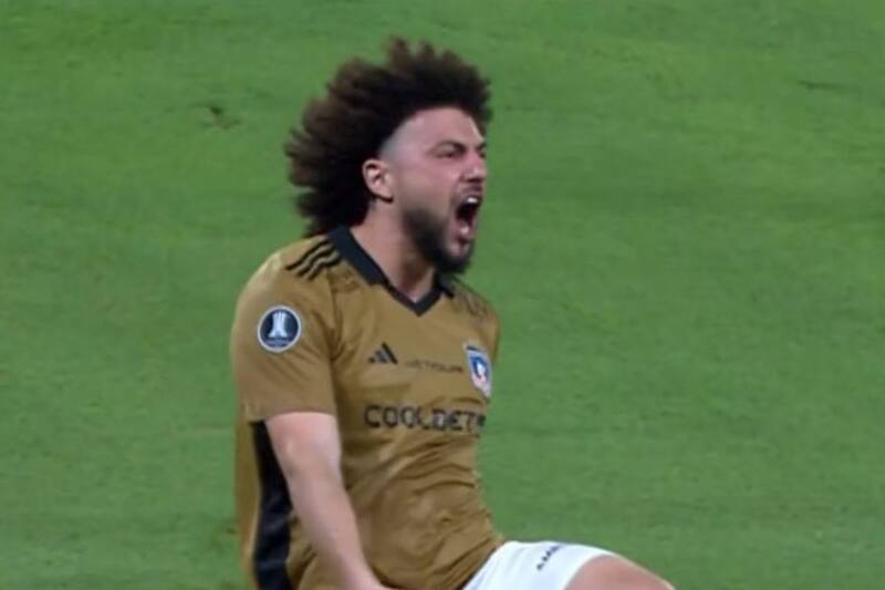 marcó el definitivo 2-1 para Colo Colo en Barranquilla.