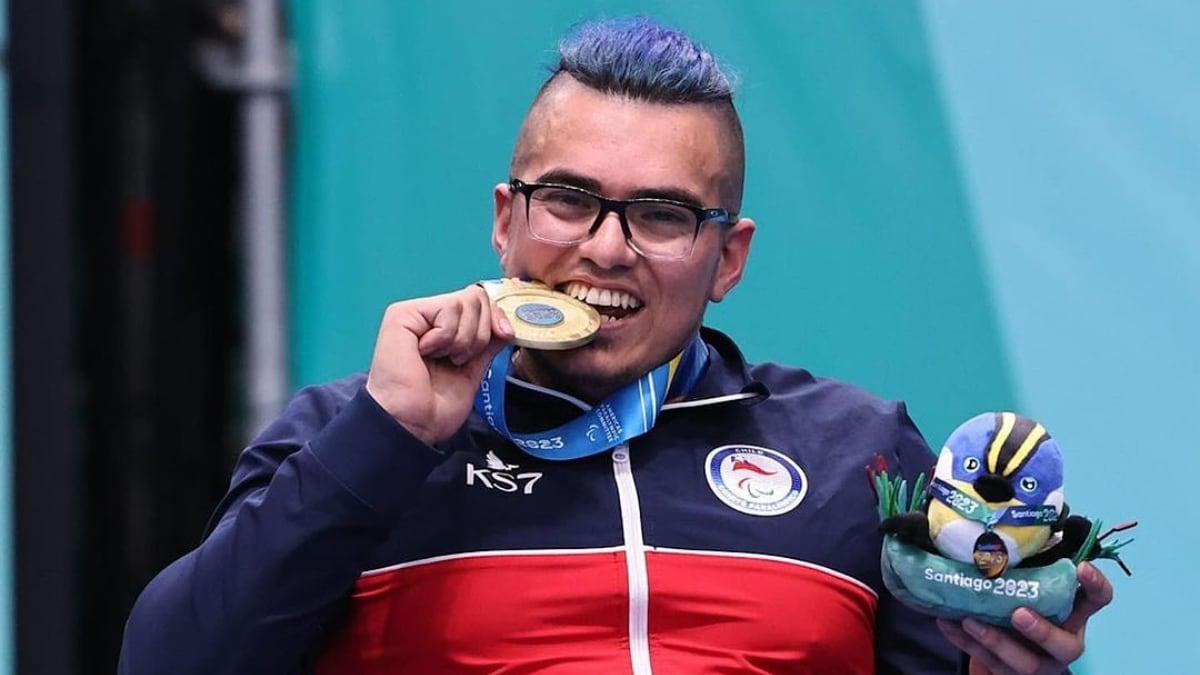 Jaime Aránguiz le entregó la última medalla de oro a Chile en Santiago 2023.