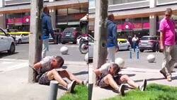 VIDEO | Detención ciudadana en Viña del Mar: Lo encadenaron a un poste