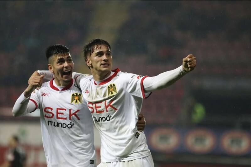 Un triunfo vital sobre Ñublense, para seguir soñando con la salvación. Foto: Instagram Franco Ratotti.