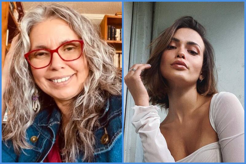 Constanza Capelli y su mamá en Instagram