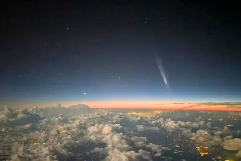 Este cometa tiene un periodo orbital desconocido, por lo que no hay certeza de cuando se podría ver nuevamente desde la Tierra.