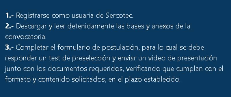 Pasos para postular a Capital Abeja Emprende.