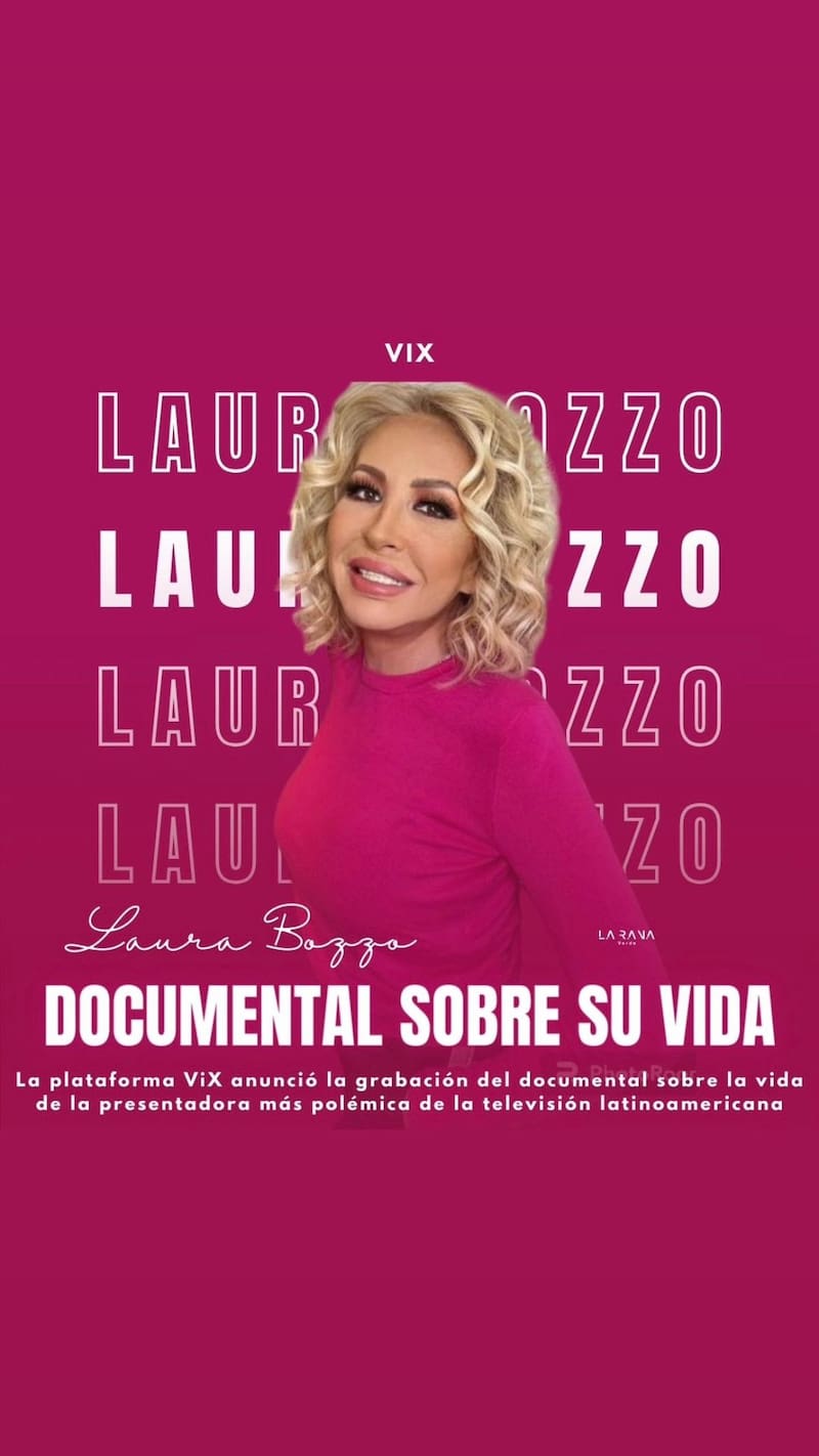 Laura Bozzo va a estrenar documental sobre su vida.
