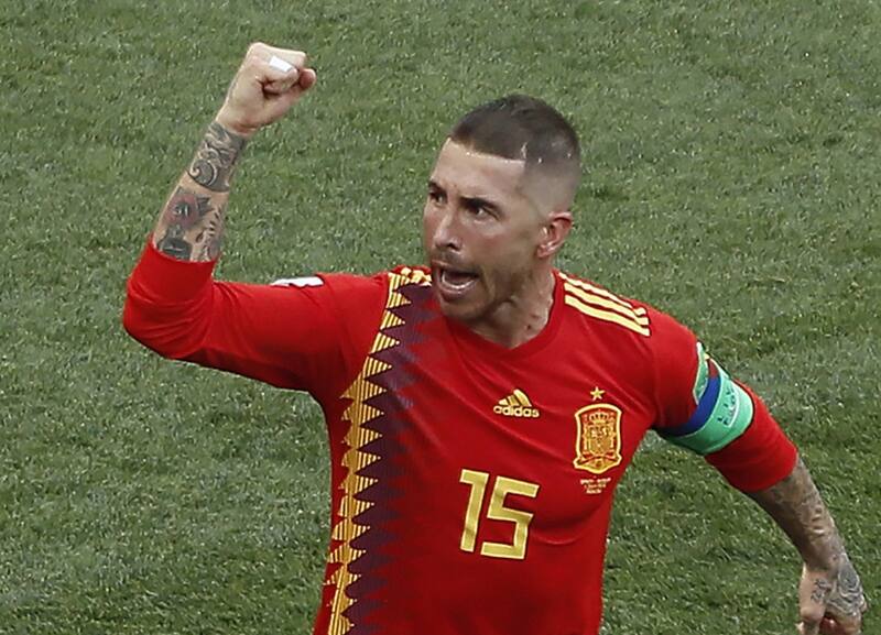 Sergio Ramos anunció su retiro de la selección española. Foto: Aton.